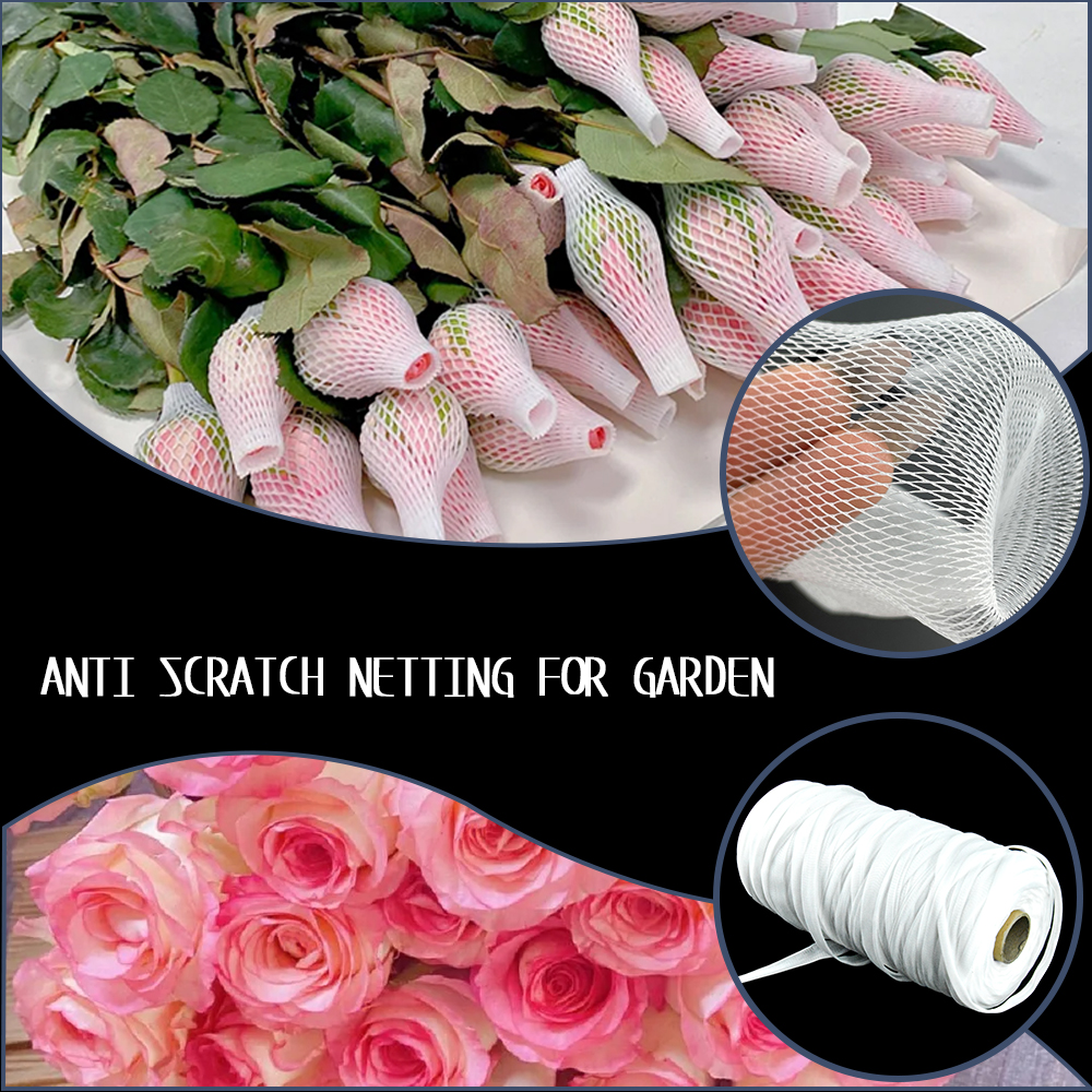 شبكة حماية الزهور البلاستيكية شبكة برعم شبكة شبكة برعم الورد