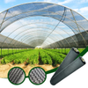 100 ٪ HDPE أحادي حديقة شرفة مصدات الرياح الشمس الظل صافي 
