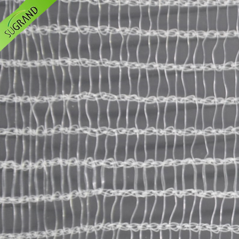 HDPE محبوك شبكة شفافة لمكافحة البَرَد