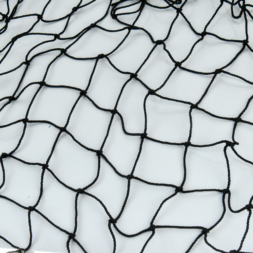 HDPE أسود معقدة محكمة رياضية سياج صافي كرة القدم ممارسة المعاوضة