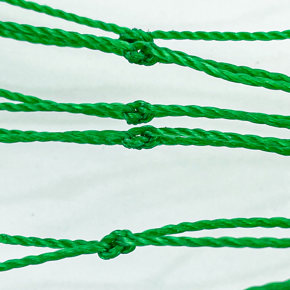HDPE أسود معقدة محكمة رياضية سياج صافي كرة القدم ممارسة المعاوضة