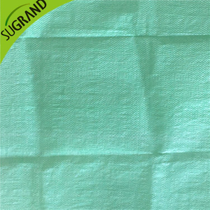 غطاء أرضي أبيض وخضراء 90GSM للحدائق