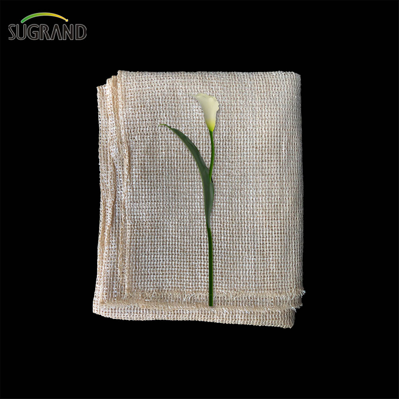 Greenhouse HDPE أبيض البلاستيك شبكة الظل