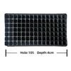 Black Garden Corleling Starter Holes Trays Traysles Tresling Tresling 