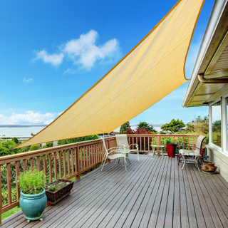 المصنع مخصص في الهواء الطلق Square Sun Sail Sail for Backyards