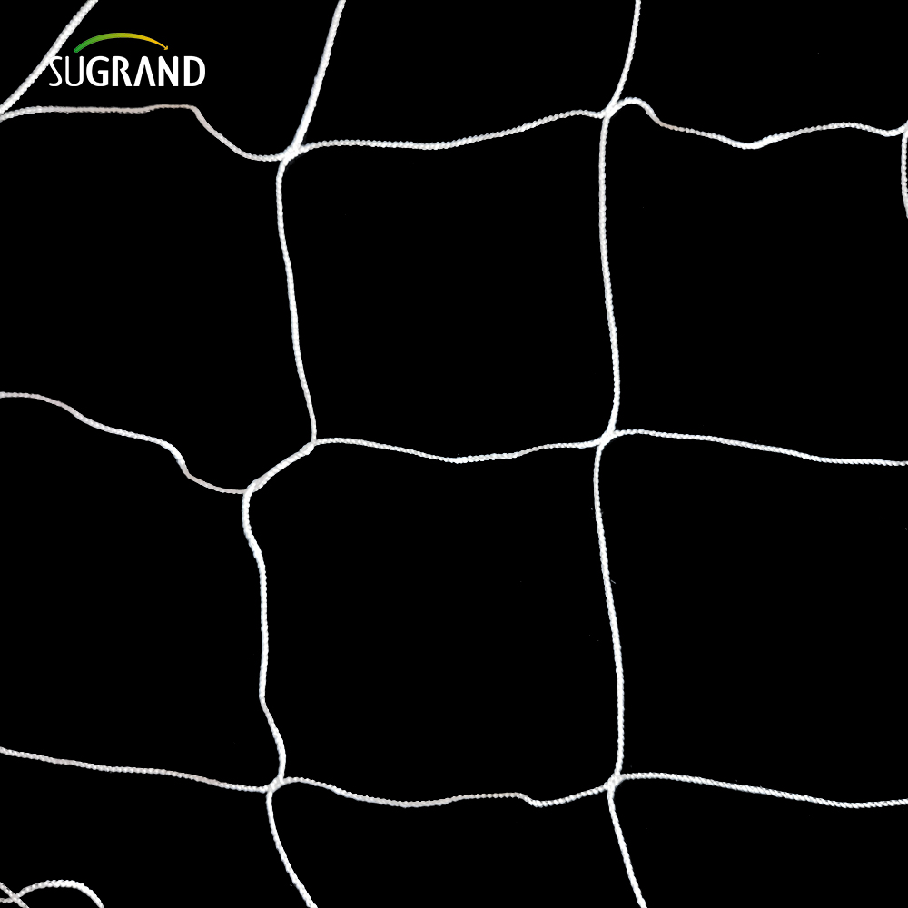 تريليس دعم نبات النايلون البيضاء Trellis Netting 5 × 15 قدم حديقة 6 '