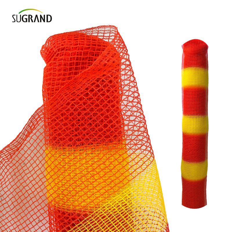 HDPE المواد البرتقالية السقالة السقالة شبكة تحذير شبكة شبكة