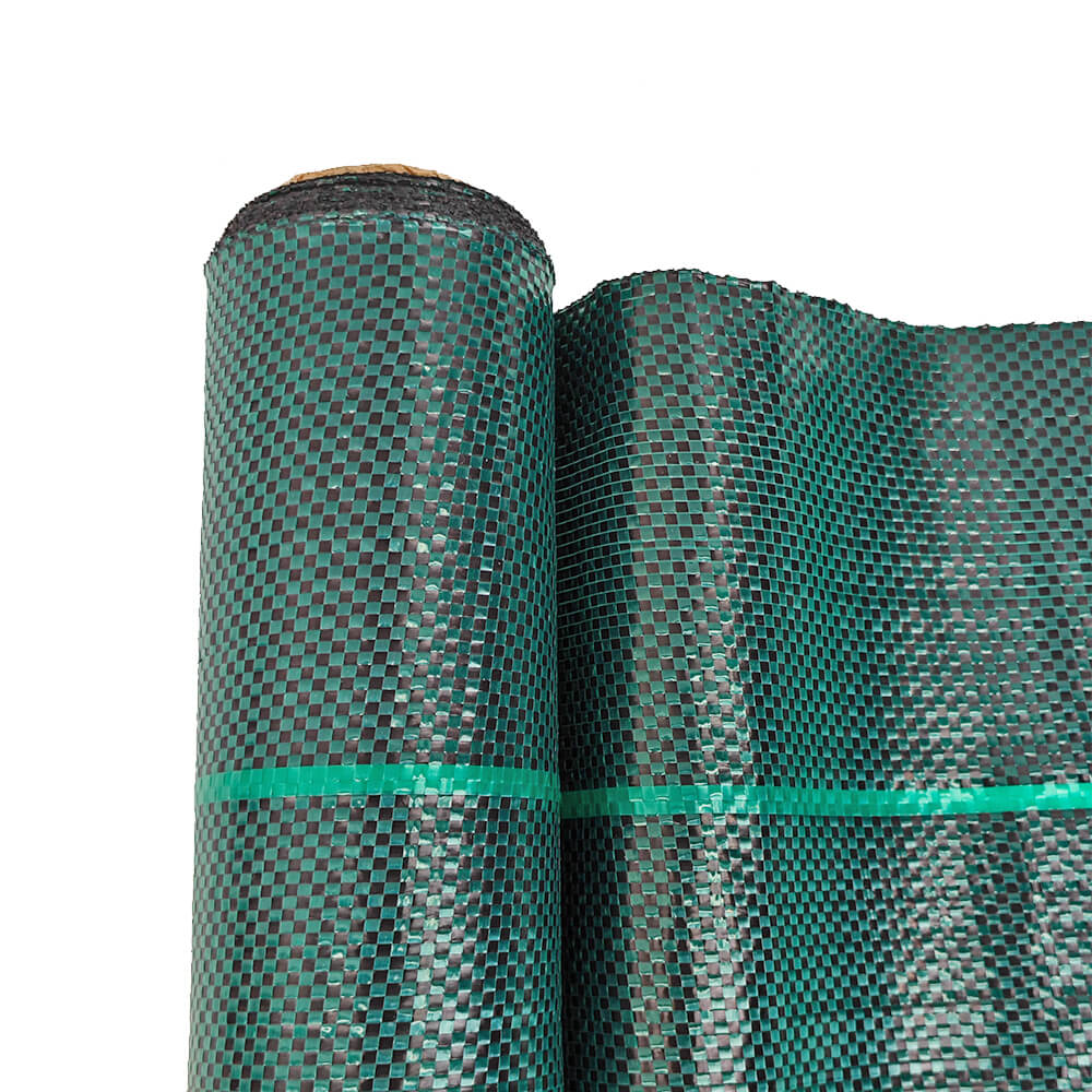 مصنع نسيج المناظر الطبيعية للغطاء الأرضي باللون الأخضر الداكن