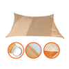 المصنع مخصص في الهواء الطلق Square Sun Sail Sail for Backyards