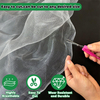 مكافحة الحشرات Netting HDPE 40 50 شبكة بيضاء شفافة