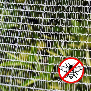 الأشعة فوق البنفسجية المعالجة HDPE 50GSM أسود مضاد للنحل شبكة