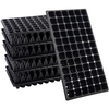 Black Garden Corleling Starter Holes Trays Traysles Tresling Tresling 