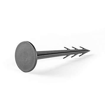 PP 12cm حصيرة الحصير الأسود للحديقة أو النباتات
