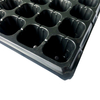 Black Garden Corleling Starter Holes Trays Traysles Tresling Tresling 