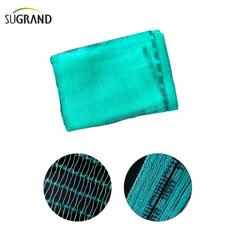 9 إبر أخضر 60GSM SCAFFOLDING NET للبناء 