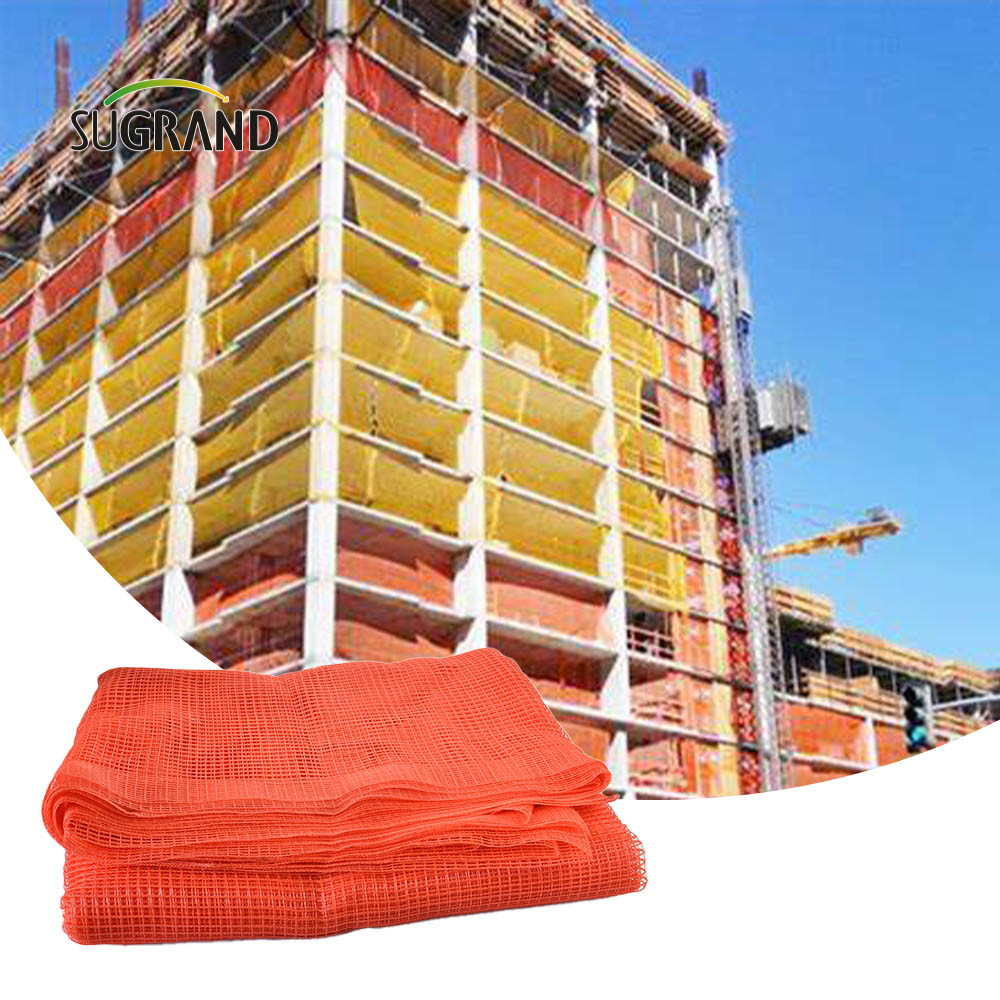 HDPE بناء بناء حطام السقالات السقالة الشبكة البرتقالية الحطام