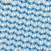 HDPE بناء السقالات صافي شبكة السلامة الأزرق 