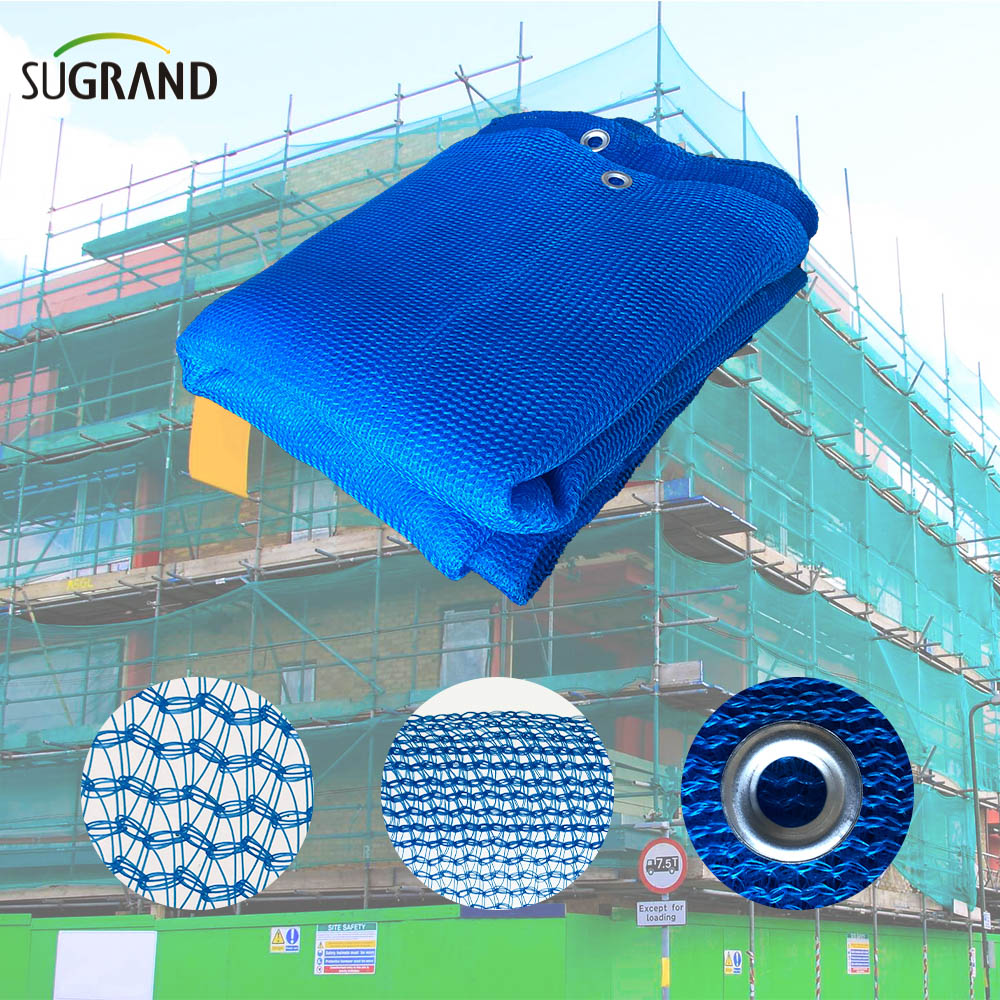 1.2KG الأخضر مونو جديد HDPE شبكة أمان البناء